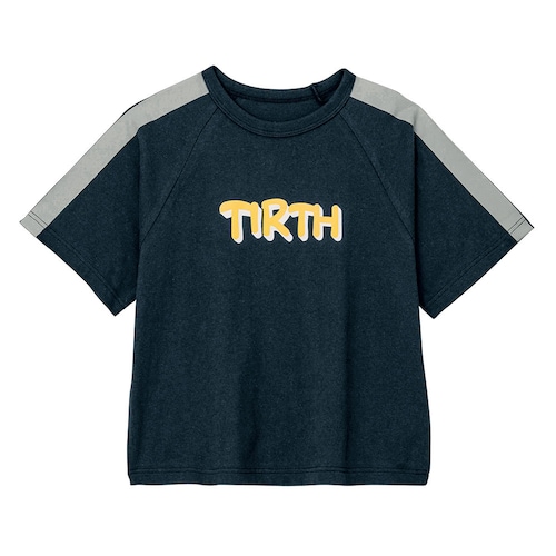 薄くて涼しいラインプリント半袖Ｔシャツ 【子供服】