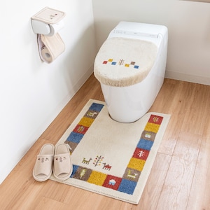 【ベルメゾン】ギャッベ調のトイレタリー[日本製]