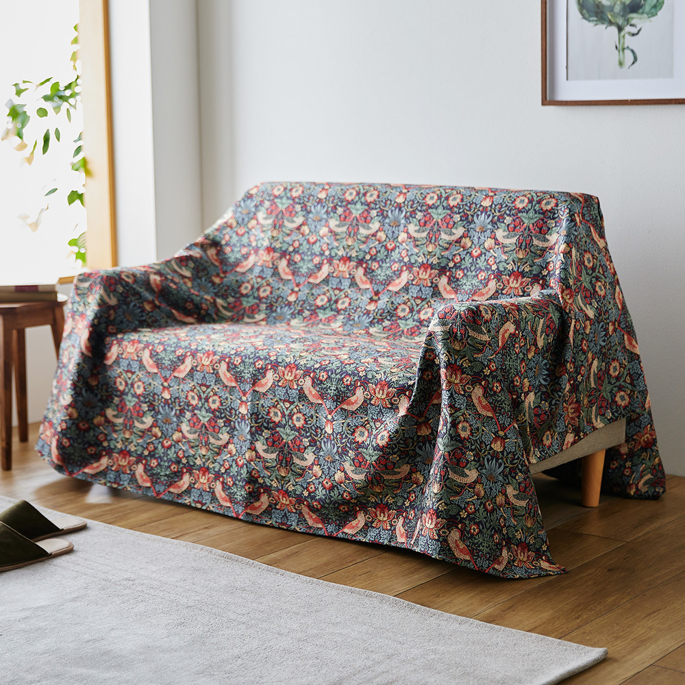 【ベルメゾン】モリスデザインのマルチカバー・ソファーカバー