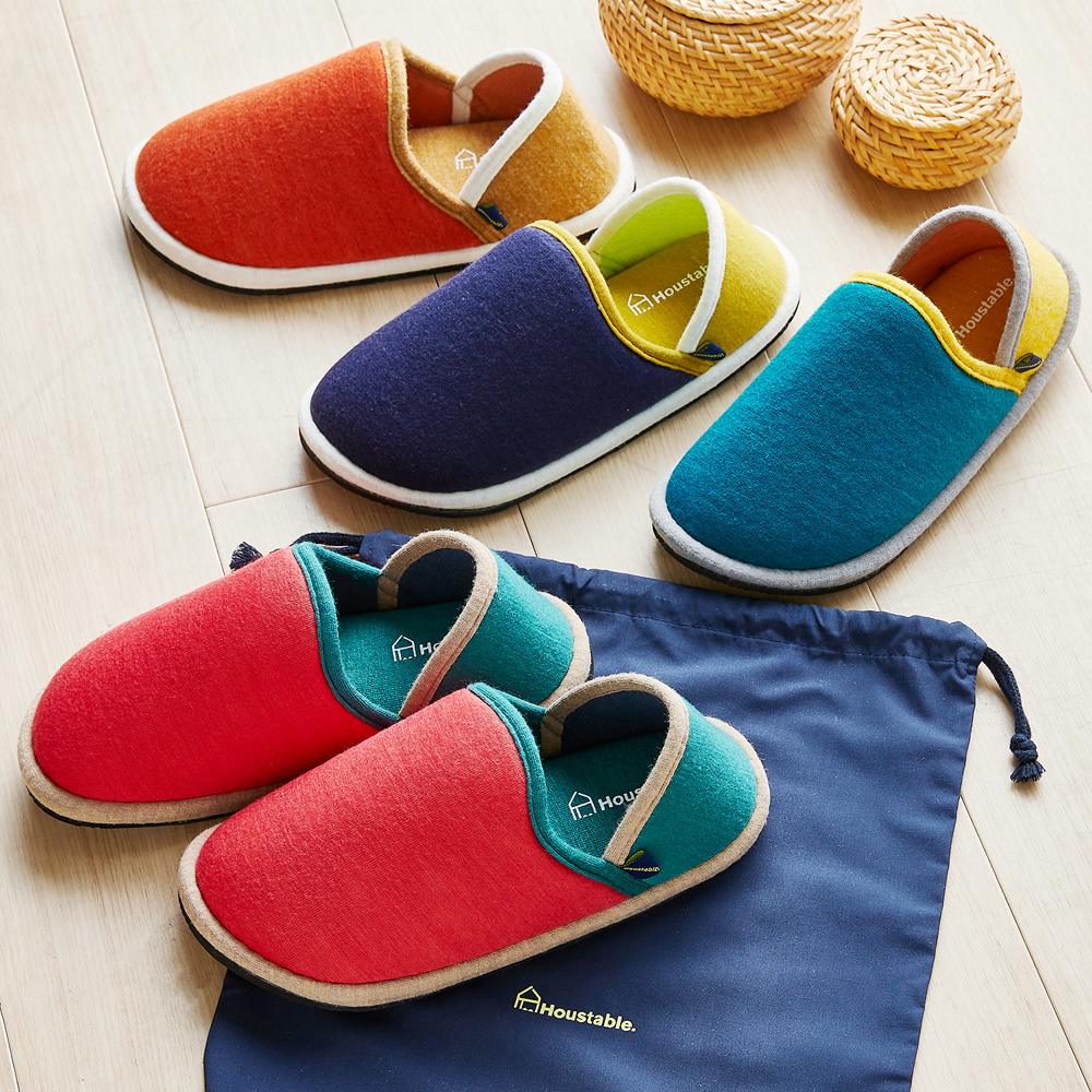 【ベルメゾン】歩きやすさを考えたスリッパ(収納袋付き)