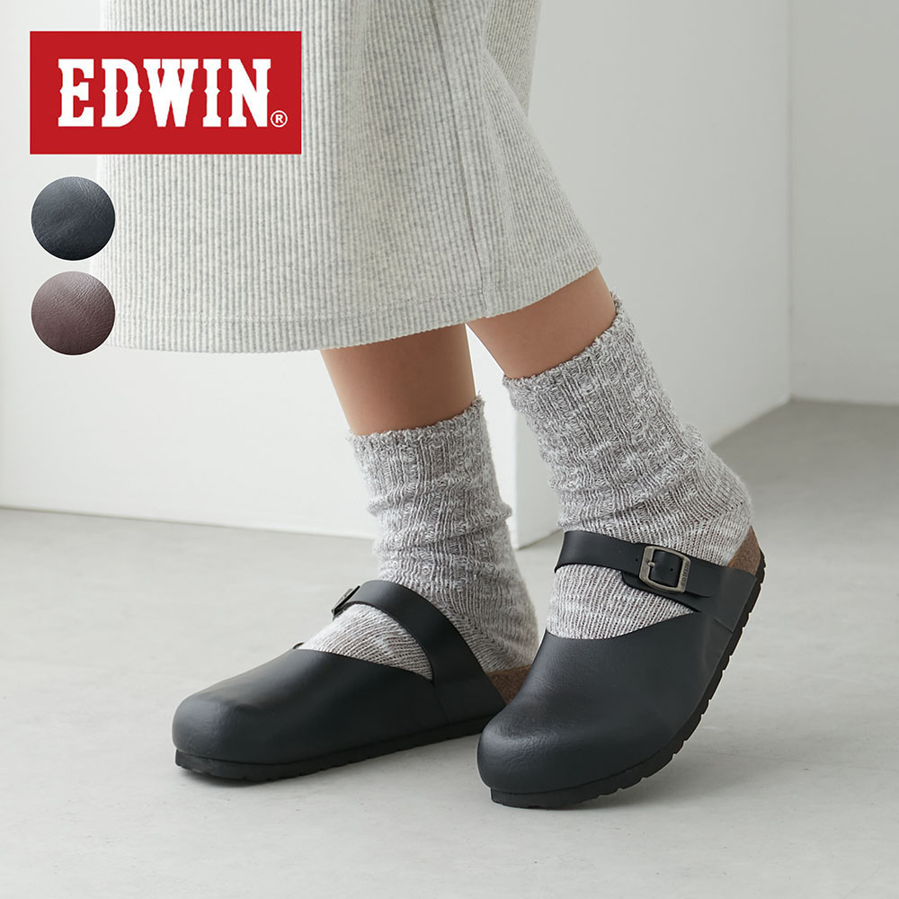 【エドウィン/EDWIN】ストラップ付サボ