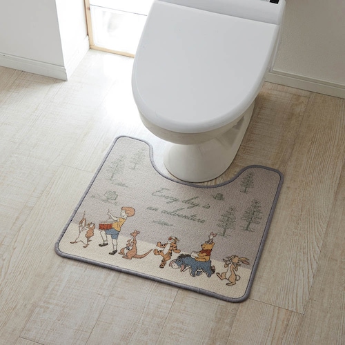 プリントトイレマット「プー＆フレンズ」