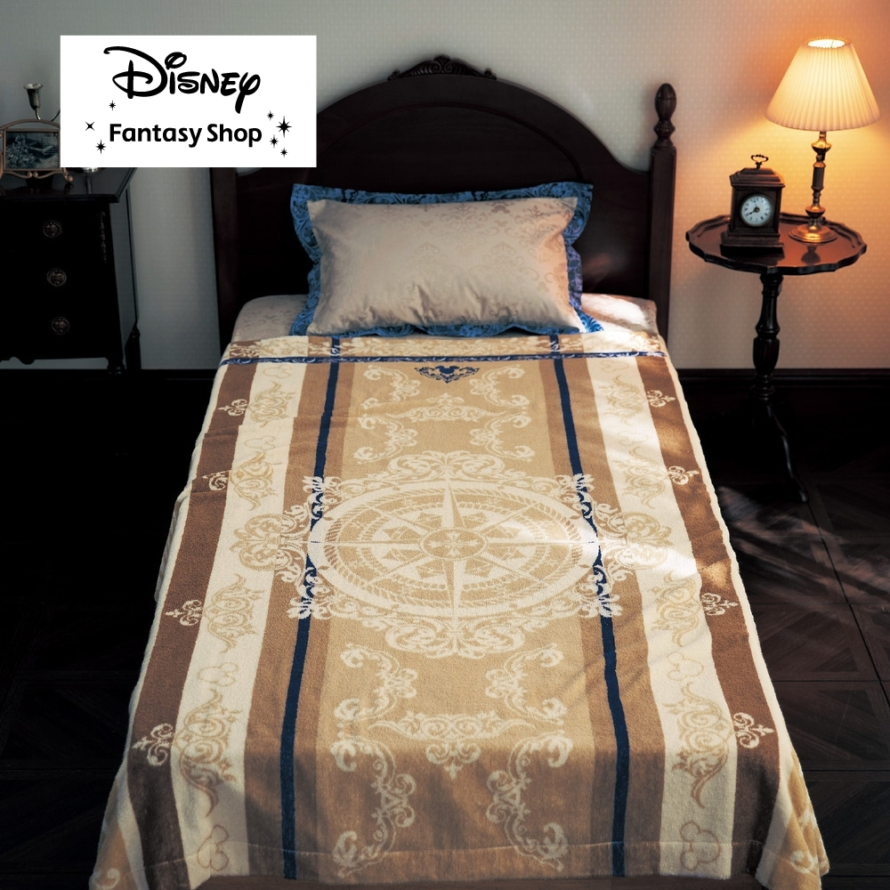 【ディズニー/Disney】ジャカード織りのタオルケット「ミッキーモチーフ」 【ディズニー/Disney】ジャカード織りのタオルケット「ミッキーモチーフ」