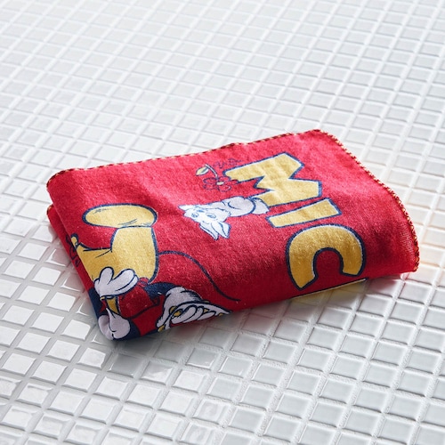 広げるたび、アートにときめく。やわらかガーゼ＆パイルの薄手タオル（選べるキャラクター）