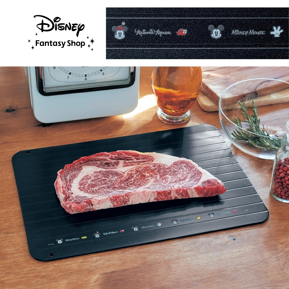 粗熱取り・お弁当作りにも!熱伝導の解凍プレート「ミッキー&ミニー」(ディズニー/Disney) 粗熱取り・お弁当作りにも!熱伝導の解凍プレート「ミッキー&ミニー」(ディズニー/Disney)