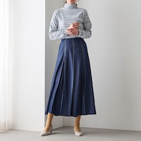モデル身長173cm／M ※写真は撮影用のため股下+7cmになります。
