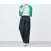 モデル身長170cm／M ※写真は撮影用のため股下+7cmになります。