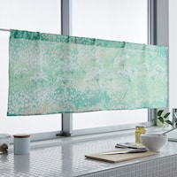 シャクの咲く野原（グリーン系）／約145×45cm