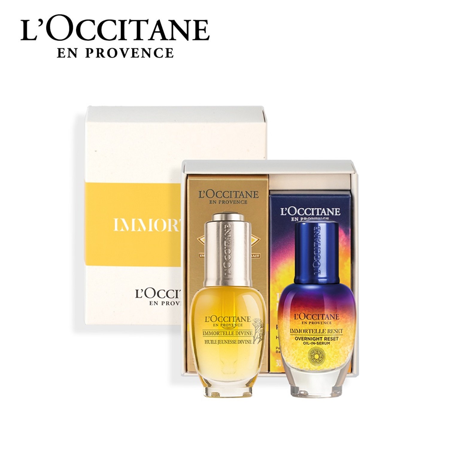 【ロクシタン/L'OCCITANE】【ボックス入り】イモーテル エキスパートデュオ 【ロクシタン/L'OCCITANE】【ボックス入り】イモーテル エキスパートデュオ