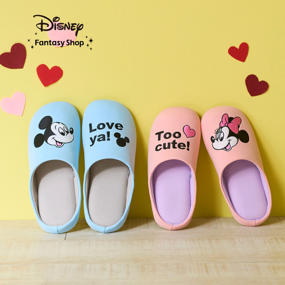 【ディズニー/Disney】洗えるもっちり低反発ウレタン入り快適スリッパ(選べるキャラクター)
