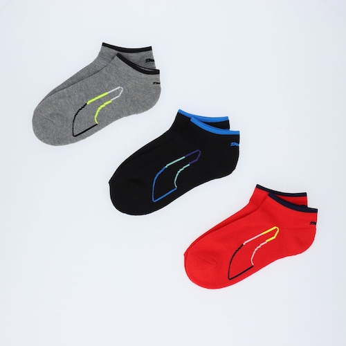 PUMAスニーカーソックス3足組