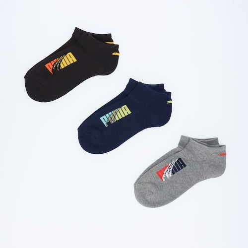 PUMAスニーカーソックス3足組