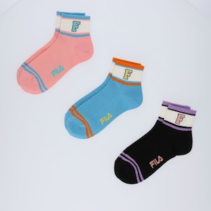 【フィラ/FILA】FILAクォーターソックス3足組