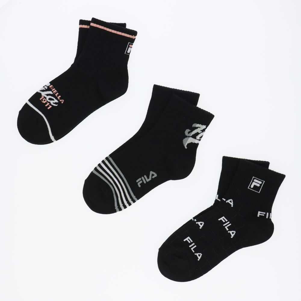 【フィラ/FILA】FILAクォーターソックス3足組