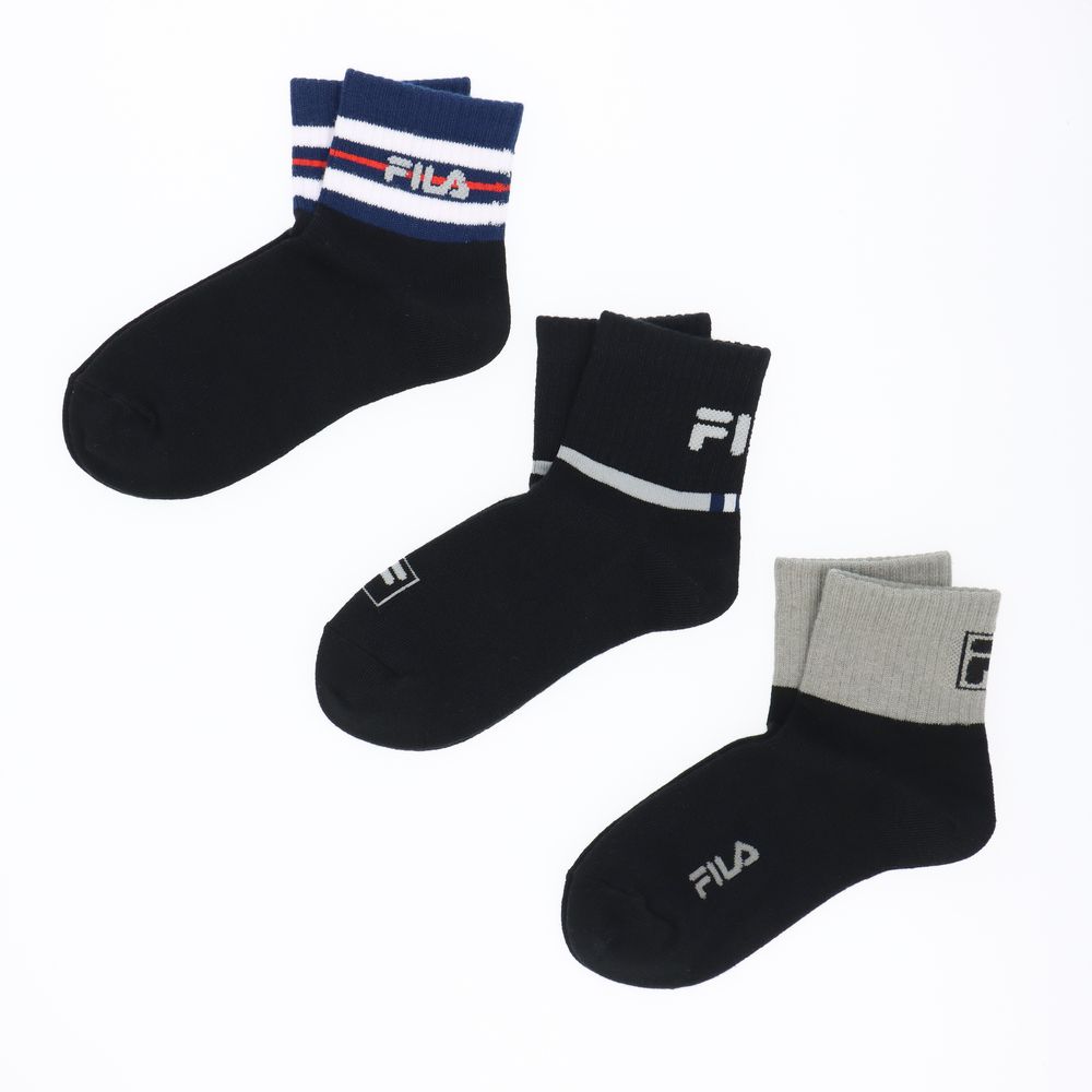 【フィラ/FILA】FILAクォーターソックス3足組