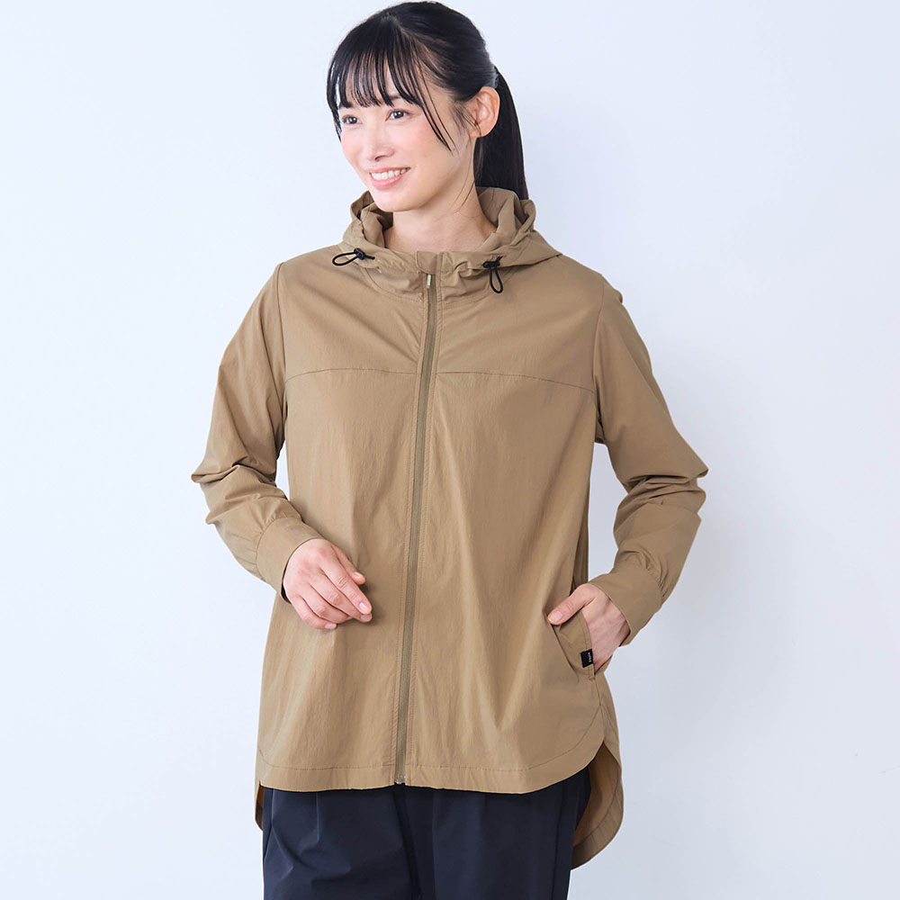 着丈長めのウォーキングジャケット 着丈長めのウォーキングジャケット