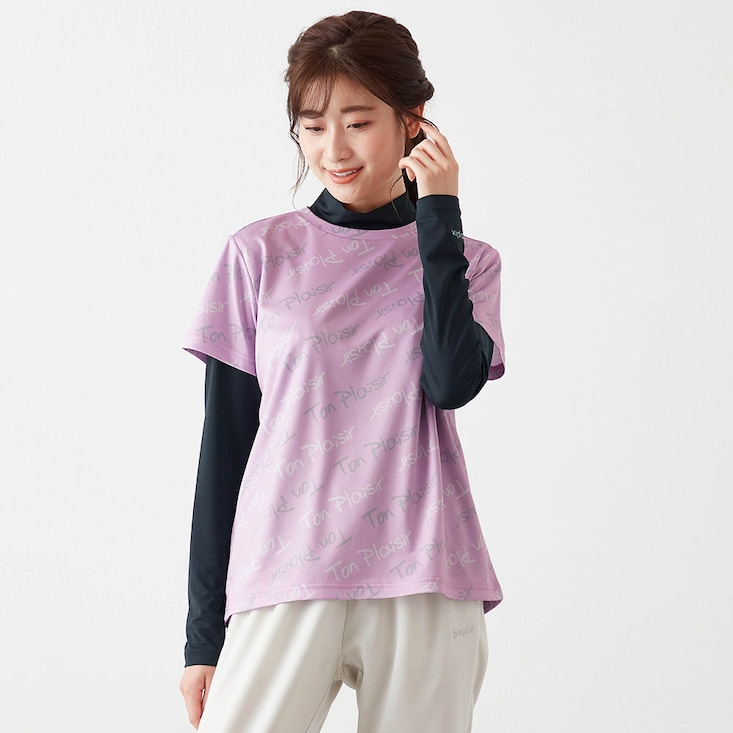 ドライ２点セットレイヤードＴシャツ