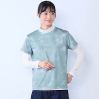 ミント系タイダイ柄