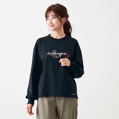 長袖プリントＴシャツ