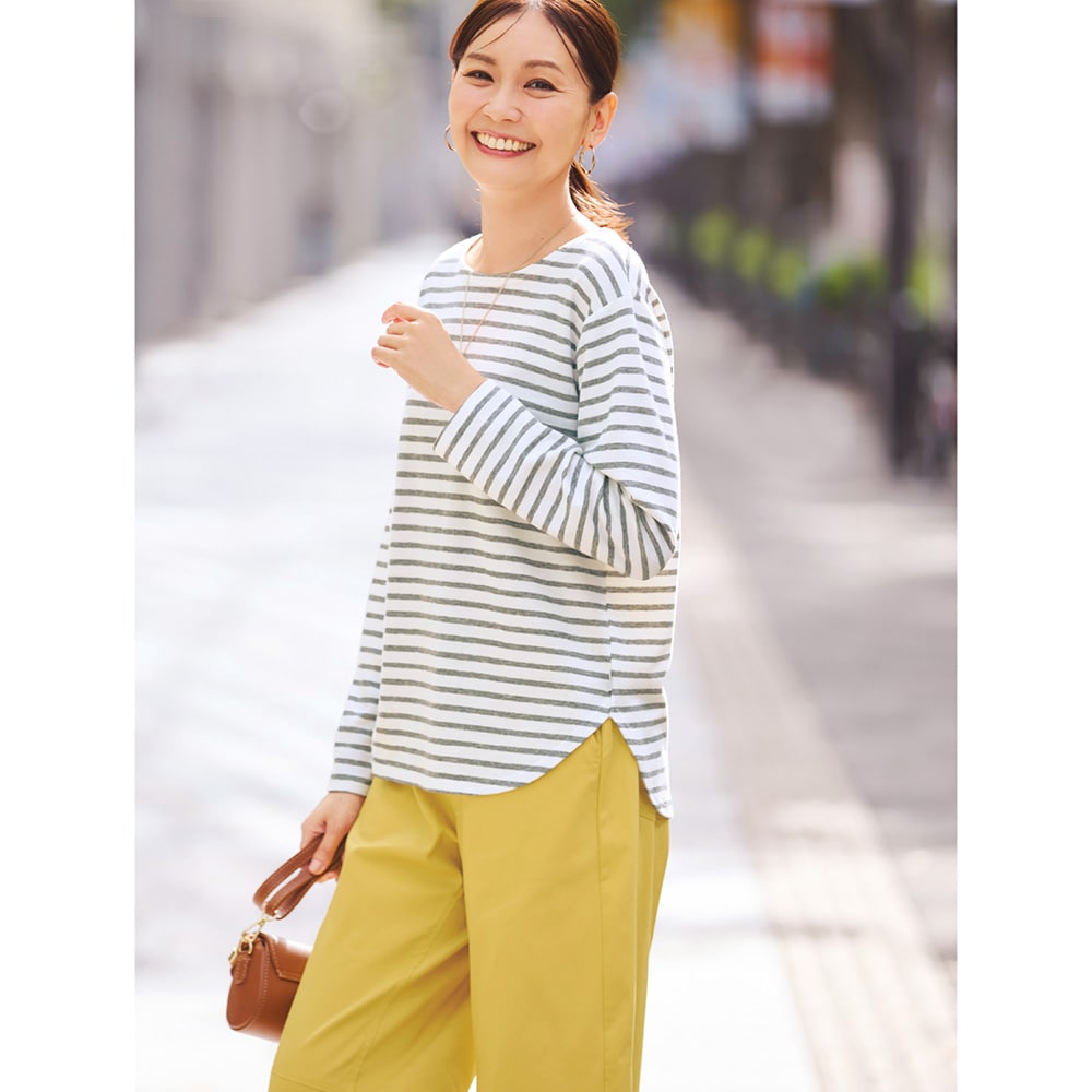 裏メッシュさらさら長袖ボーダーTシャツ(ビースピックス/bspix)｜通販