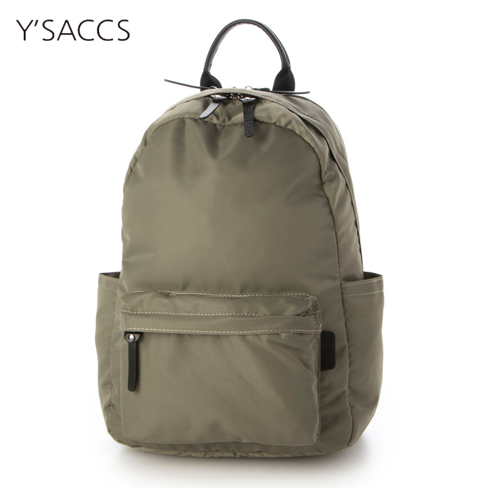 【イザック/Y'SACCS】本革使いフロントポケットリュック