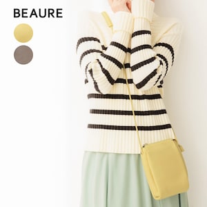 【ヴュレ/Beau're】本革コンパクトショルダーバッグ