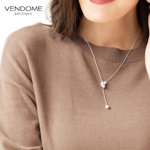 【ヴァンドームブティック/VENDOME BOUTIQUE】淡水パール使いY字ネックレス