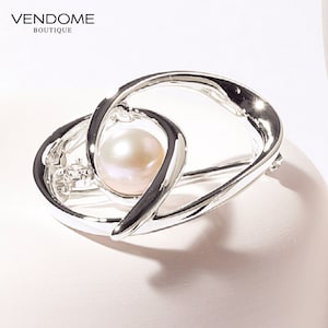 【ヴァンドームブティック/VENDOME BOUTIQUE】淡水パール使いブローチ