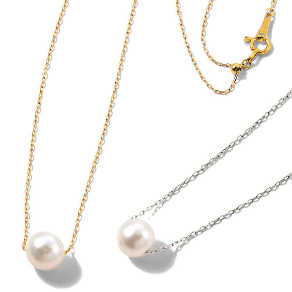 【ベルメゾン】【受注生産】宇和島産あこや真珠ネックレス[日本製]