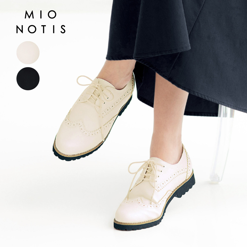 【ミオノティス/mio notis】レースアップシューズ