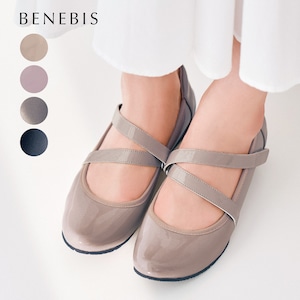 【ベネビス/BENEBIS】【6月5日まで返品送料無料!】 ※ ストラップバレエスニーカー【復刻】
