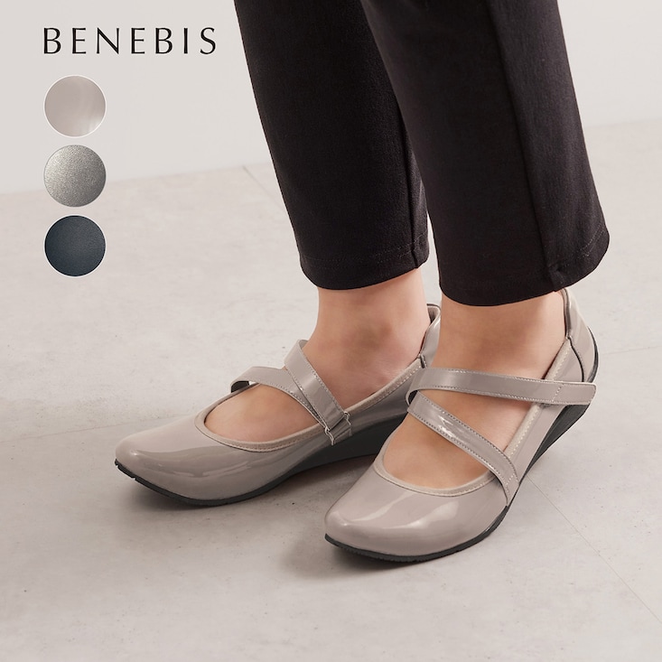 【返品送料無料】 ※ストラップシューズ【バレエスニーカー】