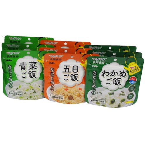 【非常食】 マジックライス ななこめっつ （5年以上のものをお届け）