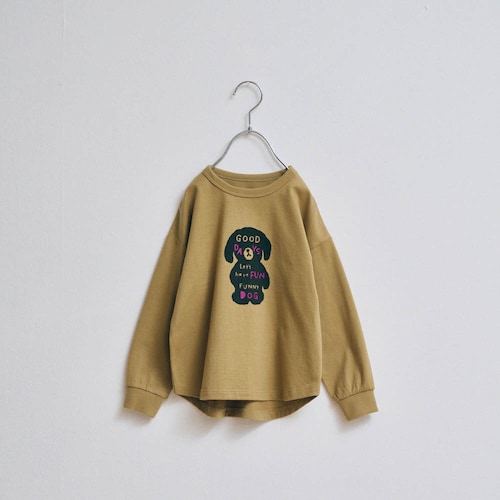 マイニチお洗濯してもよれにくい袖リブ長袖Ｔシャツ