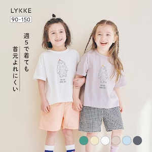 【リッケ/LYKKE】マイニチお洗濯してもよれにくい半袖Tシャツ