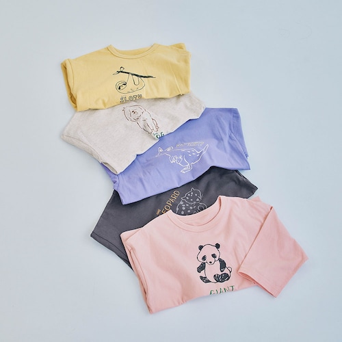 マイニチにたくさん欲しい七分袖Tシャツ5枚セット
