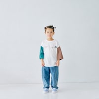 モデル身長105cm、110サイズ着用