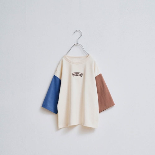 乾燥機OKな七分袖Ｔシャツ