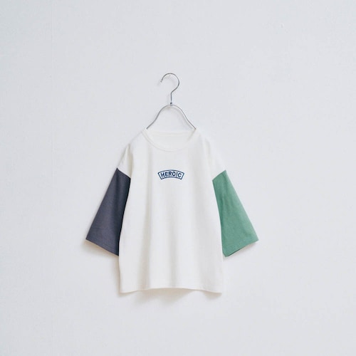 乾燥機OKな七分袖Ｔシャツ