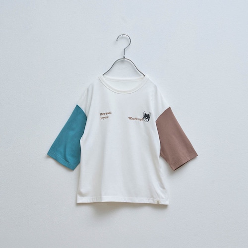 乾燥機でもしわになりにくい&縮みにくい七分袖Tシャツ