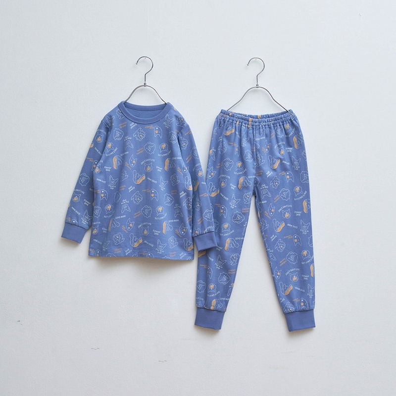 ブルー（アニマル総柄） ※こちらの画像が最も近いお色味です。(26年春新色)