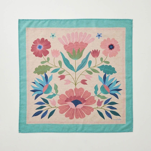 【新柄登場】 使い方いろいろ麻入り素材のマルチクロス 「ミニラボ」