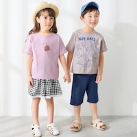 左)ペールピンク／110cm・110、右)グレージュ／112cm・110