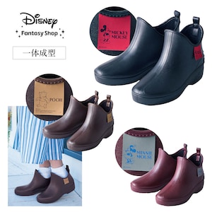【ディズニー/Disney】ショートレインブーツ[日本製](選べるキャラクター)