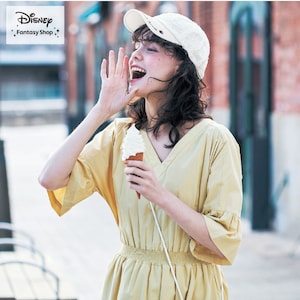 【ディズニー/Disney】レース素材キャップ「ミニーマウス」