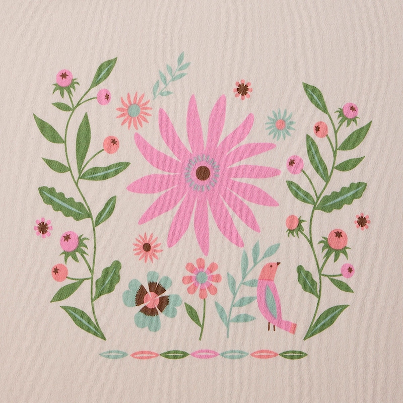 柄アップ　太陽のお花