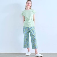 モデル身長168cm/M ※写真は撮影用のため、股下＋4cmになります　レモン着用