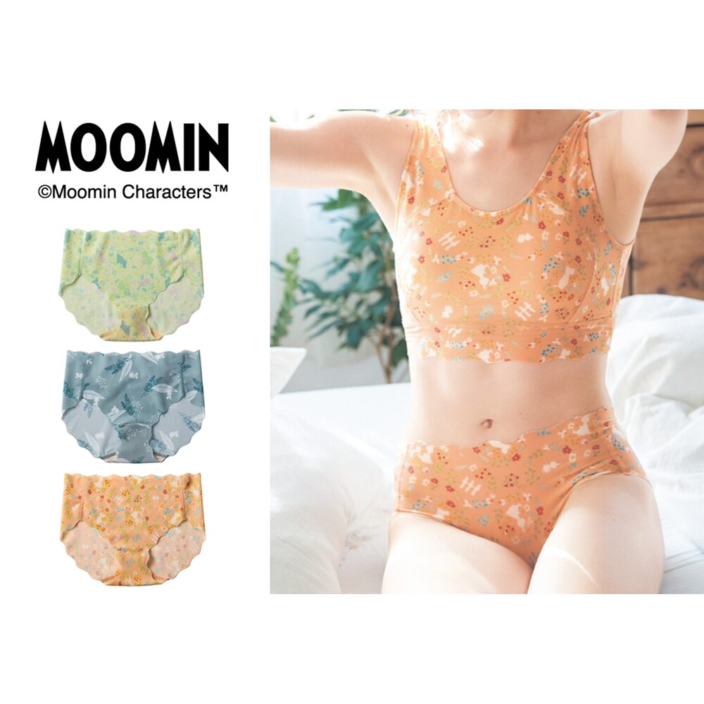 【ムーミン/MOOMIN】さらり軽やか癒しのデザインショーツで快適な毎日 「ムーミン」