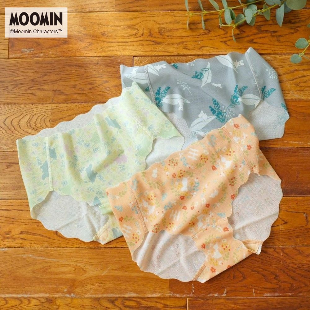 【ムーミン/MOOMIN】さらり軽やか癒しのデザインショーツで快適な毎日 「ムーミン」