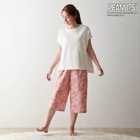 モデル身長168cm／M ※写真は撮影用のため、股下＋4cmになります